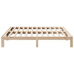 vidaXL Cadre de lit sans matelas 180x200 cm bois massif de pin