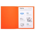 Paquet De 100 Chemises Forever® 170 100  Recyclé - 24x32cm - Orange - X 5 - Exacompta