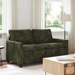 vidaXL Canapé Vert 156 x 81 x 87 5 cm Polyester