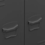 vidaXL Garde-robe industrielle Anthracite 67x35x107 cm Acier