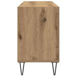 vidaXL Meuble TV Chêne artisanal 103 5 x 30 x 50 cm Bois d'ingénierie