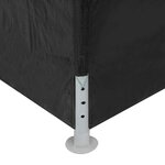 vidaXL Tente de réception 3x9 m Anthracite