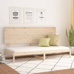 vidaXL Lit de jour 80x200 cm Bois de pin massif