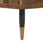 vidaXL Table basse Bois ancien 60 x 50 x 40 cm Bois d'ingénierie