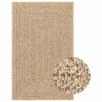 vidaXL Tapis ZIZUR 240x340 cm aspect de jute intérieur et extérieur