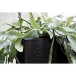 Capi Jardinière Urban Smooth carré 30x30x30 cm noir KBL902