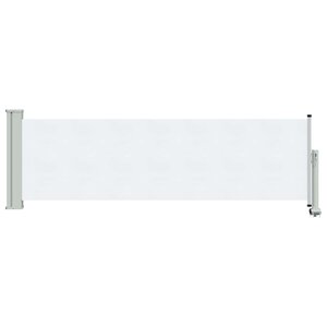 vidaXL Auvent latéral 60 x 300 cm Rectangulaire Blanc