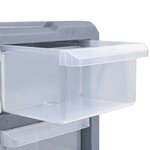 vidaXL Organisateur multi-tiroirs avec 22 tiroirs 49x16x25 5 cm