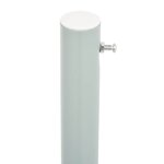 vidaXL Auvent latéral rétractable de patio 220x600 cm Marron