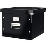 Boîte de rangement pour dossiers suspendus - Leitz - Noir