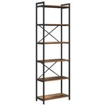 vidaXL Bibliothèque Bois ancien 60 x 30 x 188 cm Bois d'ingénierie