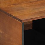 vidaXL Table basse 80x50x40 cm en bois de mangue massif