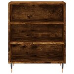 vidaXL Buffet chêne fumé 57x35x70 cm bois d'ingénierie