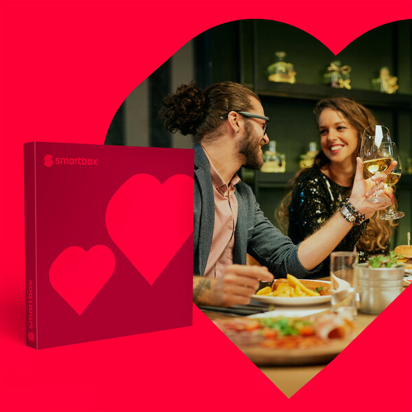 SMARTBOX - Coffret Cadeau Carte Cadeau Saint-Valentin - 75 € -  Multi-thèmes