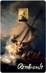 Monnaie STORM ON THE SEA OF GALILEE Rembrandt 1/1000 Oz Medaille Or