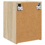 vidaXL Meuble TV mural 2 Pièces Sonoma 30 x 31 x 40 cm Bois d'ingénierie