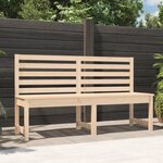 vidaXL Banc de jardin 157 5 cm bois massif de pin