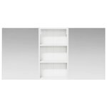 vidaXL Ensemble de Meubles de Salle de Bain 3 Pièces 140 x 14 5 x 70 cm