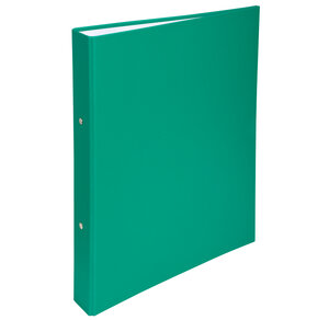 Classeur rembordé polypropylène 2 anneaux 30mm A4 Dos de 40 mm Vert Foncé x 20 EXACOMPTA