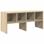 vidaXL Étagère à chaussures empilable chêne sonoma 89 5x30x40 cm