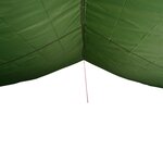 vidaXL Bâche de camping vert 420x440 cm imperméable