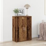 Buffet vidaXL en bois ancien 60x31x84 cm en bois aggloméré