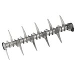 Rouleau à lames pour scarificateur et aérateur einhell ge-sa 1640