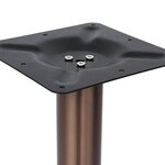vidaXL Pied de table de bistro doré Ø45x72 cm acier inoxydable