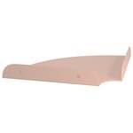 vidaXL Étagère Flottante d'Angle 4 pc Rose 15 x 15 x 2 cm