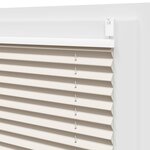 vidaXL Store plissé 100x125 cm Crème