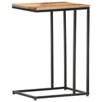 vidaXL Table d'appoint 35x45x65 cm Bois massif