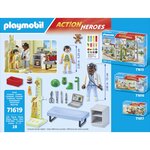 PLAYMOBIL 71619 - Action Heroes Pédiatre avec enfant