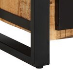 vidaXL Armoire à tiroir 50x35x70 cm bois de manguier massif brut