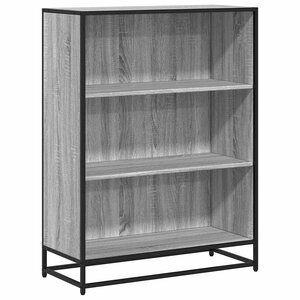 vidaXL Bibliothèque sonoma gris 80 5x35x107 5 cm bois d'ingénierie