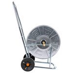 vidaXL Chariot d'enrouleur pour tuyau de 80 m 3/4" acier