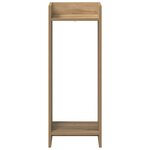 vidaXL Support de Plante 2 pièces Chêne artisanal 30 x 30 x 80 cm