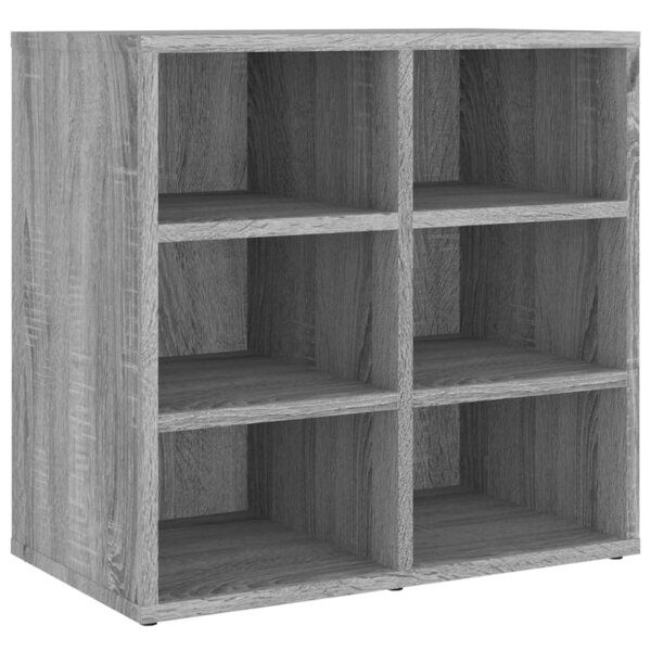 vidaXL Armoire à chaussures Sonoma gris 52 5x30x50 cm
