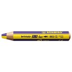 Crayon multi-talents woody 3 in 1 duo - jaune-violet STABILO
