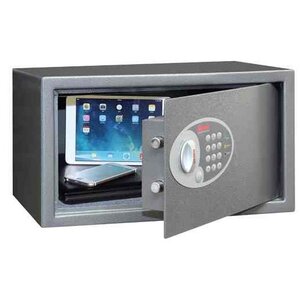 Coffre-fort VELA électronique 33,8 L Dim interne H240xL440xP350 mm Gris Graphite PHOENIX