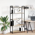 vidaXL Bibliothèque Chêne sonoma 80 x 30 x 153 cm Bois d'ingénierie