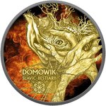 Pièce de monnaie en Argent 1000 Francs g 62.2 (2 oz) Millésime 2026 Slavic Bestiary BURNING DOMOWIK