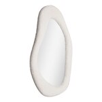 Miroir organique blanc 46 5 x 61 cm