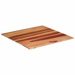 vidaXL Dessus de table bois massif d'acacia 15-16 mm 80x80 cm