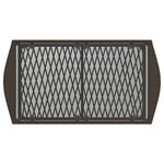 vidaXL Salon de jardin 4 Pièces avec coussins marron résine tressée