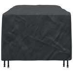 vidaXL Housse pour meubles Uni Noir 220 x 110 x 70 cm 420D