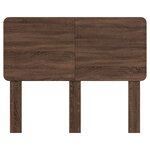 vidaXL Tête de lit Chêne brun 120 cm Bois d'ingénierie