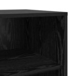 vidaXL Buffet Noir 70 x 41 x 75 cm Bois d'ingénierie