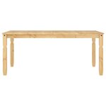 vidaXL Ensemble à manger Panama 5 Pièces bois de pin massif