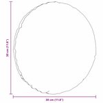 vidaXL Coussins de siège 2 Pièces Crème Ø30 x 13 cm tissu