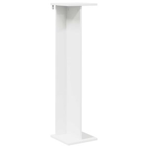 vidaXL Support de Plante Blanc 25 x 25 5 x 100 5 cm Bois d'ingénierie